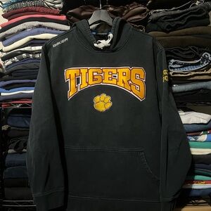 Bauer Black Hoodie with Gold 'TIGERS' Chest Logo
